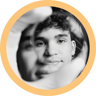 Students and professionals engaged in optics education